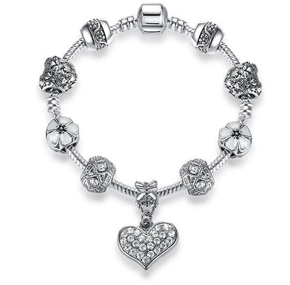 Damenarmband 925 Sterlingsilber mit Kristallanhänger – Elegantes Schmuckstück für jeden Anlass - Si.Kreativkauf