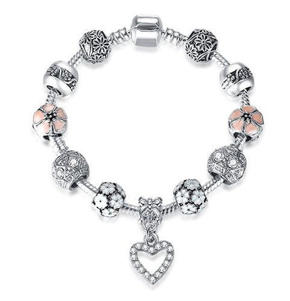 Damenarmband 925 Sterlingsilber mit Kristallanhänger – Elegantes Schmuckstück für jeden Anlass - Si.Kreativkauf