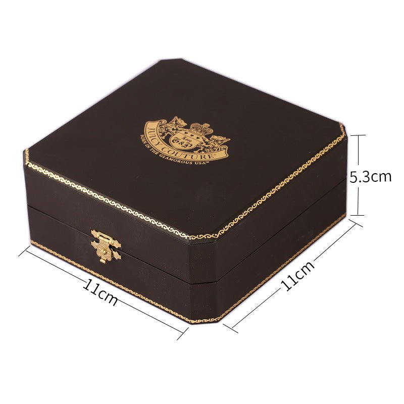 Diamantbesetzte Kristall - Zirkon - Diamantkette in Rosa für elegante Anlässe - Si.Kreativkauf