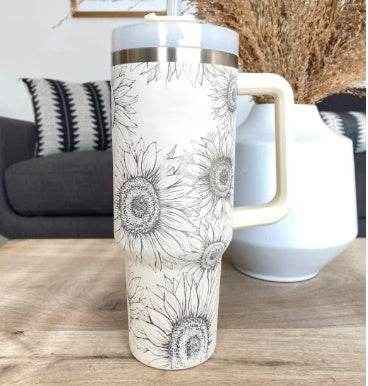 1,2 l großer Thermobecher aus Edelstahl und vielen Designs - Kreativkauf.SI