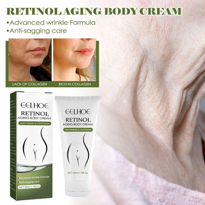 EELHOE Retinol - Körpercreme – Straffende Anti - Aging - Creme für glatte, feuchtigkeitsspendende und aufhellende Haut - Si.Kreativkauf