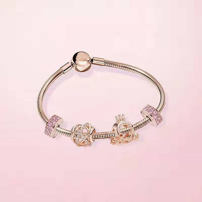 Elegantes Perlen Charm Armband mit glitzernden Akzenten für stilvolle Anlässe - Si.Kreativkauf