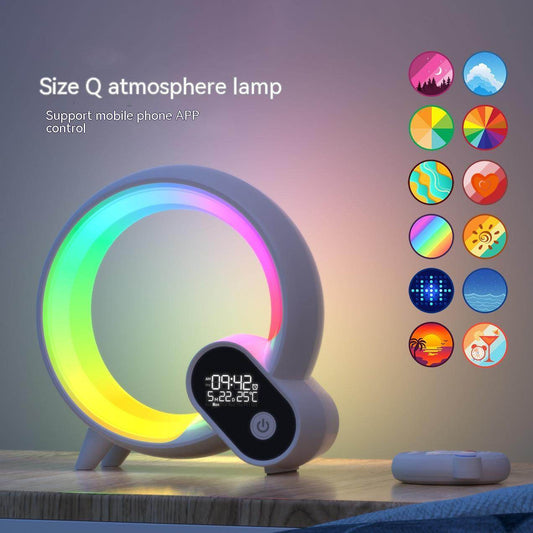 Kreativer Wecker mit Bluetooth, Audio und buntem Atmosphärenlicht - Kreativkauf.SI