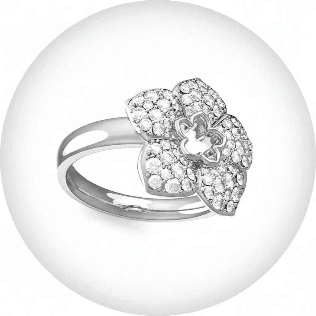 Guess Damenring JUBR04467JWRH58 Si.Kreativkauf