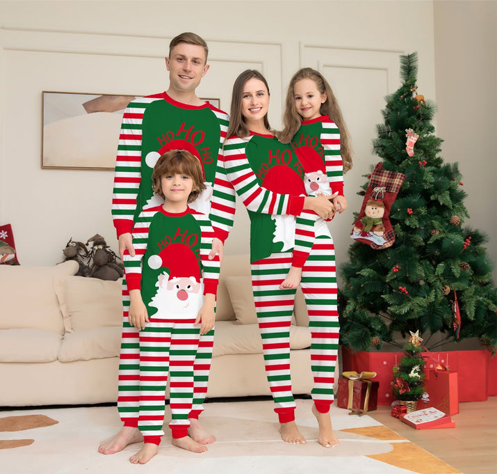 Gestreifte Weihnachtkleidung für die ganze Familie – Festliche Outfits für gemeinsame Feiertagsfeiern - Si.Kreativkauf