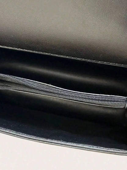 Handtasche aus PU - Leder mit abnehmbarem Schulterriemen für vielseitige Nutzung - Si.Kreativkauf