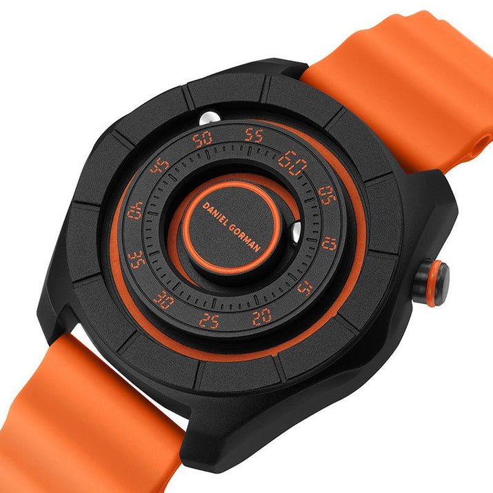 Herrenuhr mit Magnetschwebefunktion, hohe Leuchtkraft, kreatives Design für stilbewusste Männer - Si.Kreativkauf