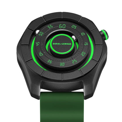 Herrenuhr mit Magnetschwebefunktion, hohe Leuchtkraft, kreatives Design für stilbewusste Männer - Si.Kreativkauf