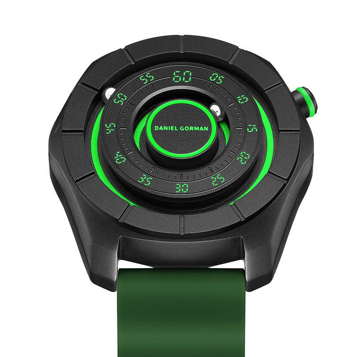 Herrenuhr mit Magnetschwebefunktion, hohe Leuchtkraft, kreatives Design für stilbewusste Männer - Si.Kreativkauf