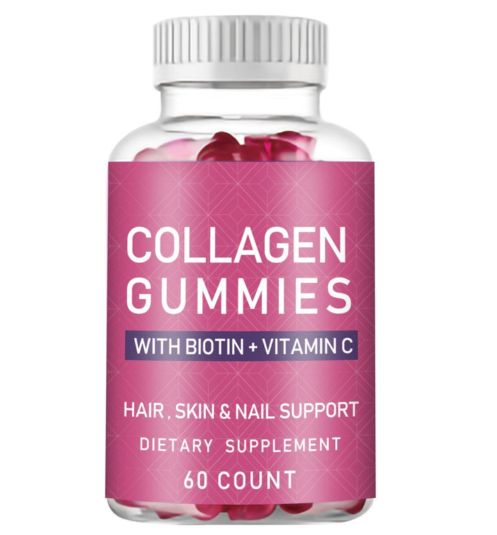 Kollagen Gummibärchen mit Vitamin C und Biotin für gesunde Haut und Haare - Si.Kreativkauf