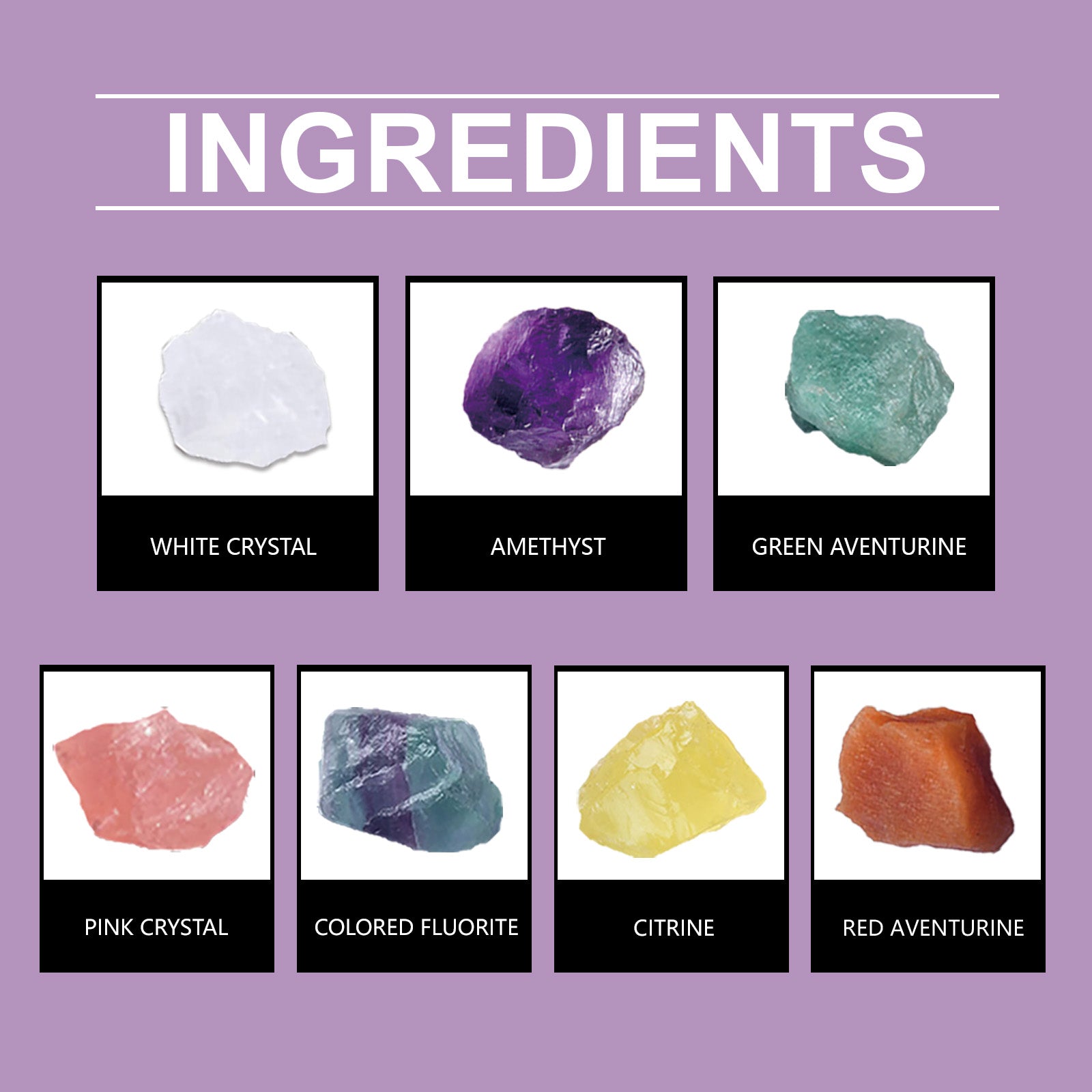 Kristall - Set, Kristallmausoleum - Set aus Fluorit, Schlafzimmer - und Wohnzimmerdeko - Si.Kreativkauf