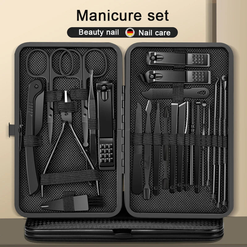 Maniküre Set 8/12/15/20/24 - teilig für den Haushalt – Professionelles Nagelpflege - Set - Si.Kreativkauf