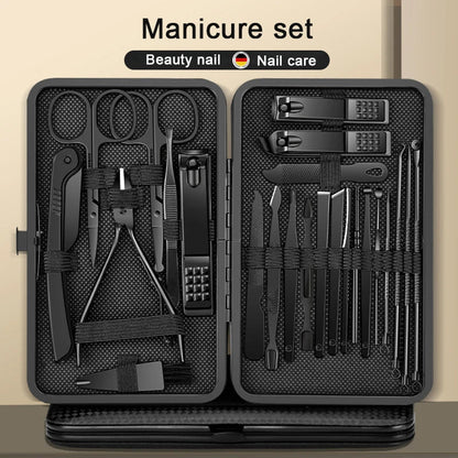 Maniküre Set 8/12/15/20/24 - teilig für den Haushalt – Professionelles Nagelpflege - Set - Si.Kreativkauf