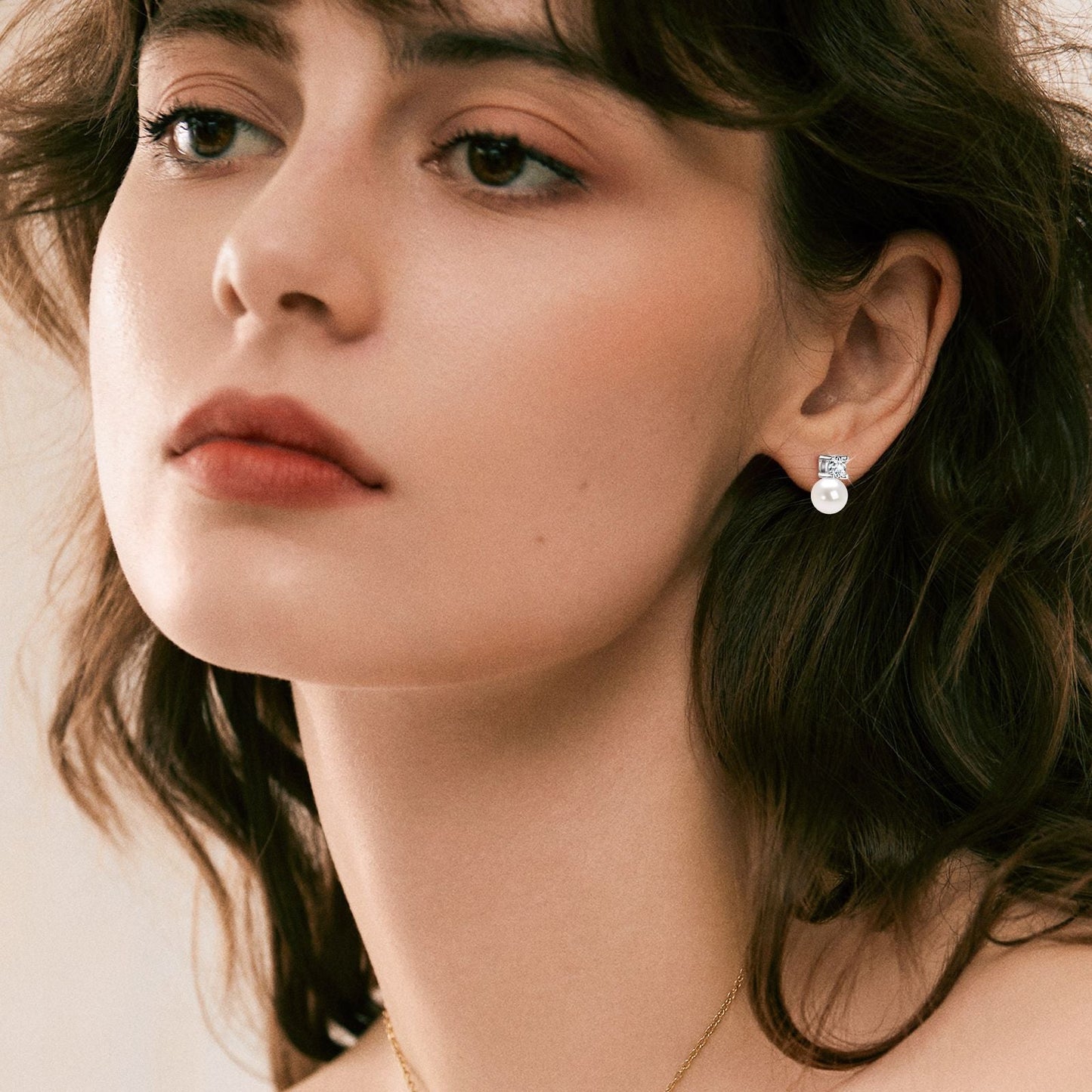 Modische Süßwasserperlen - Ohrringe für eleganten Alltagsschmuck und festliche Anlässe - Si.Kreativkauf