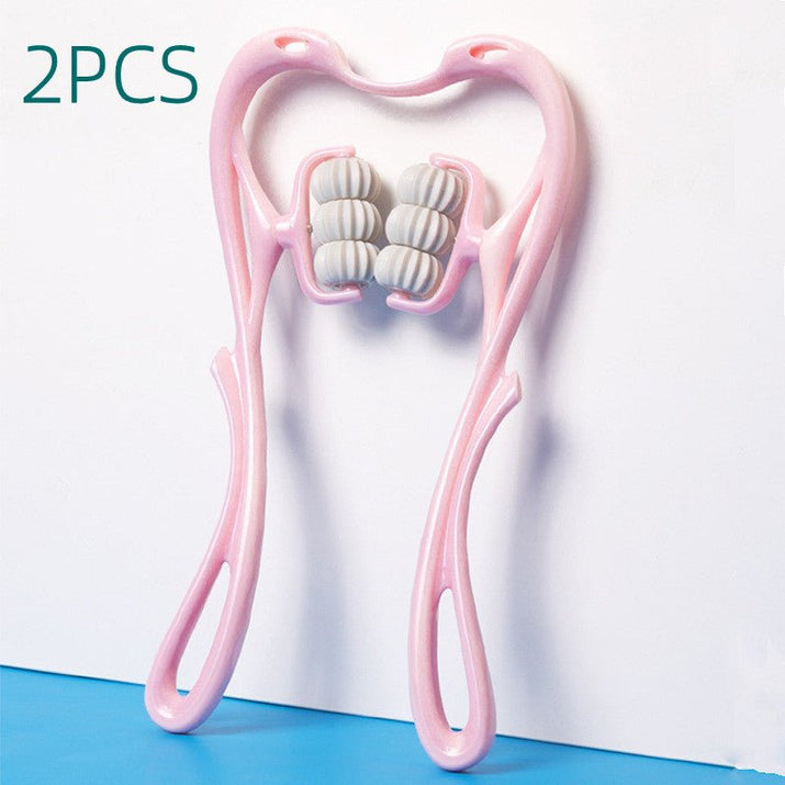 Nackenmassagegerät von [Brand Name] – 6 - Rollen - System zur effektiven Linderung von Nackenschmerzen - Si.Kreativkauf