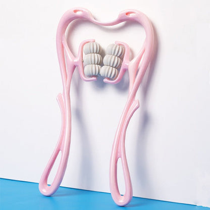 Nackenmassagegerät von [Brand Name] – 6 - Rollen - System zur effektiven Linderung von Nackenschmerzen - Si.Kreativkauf