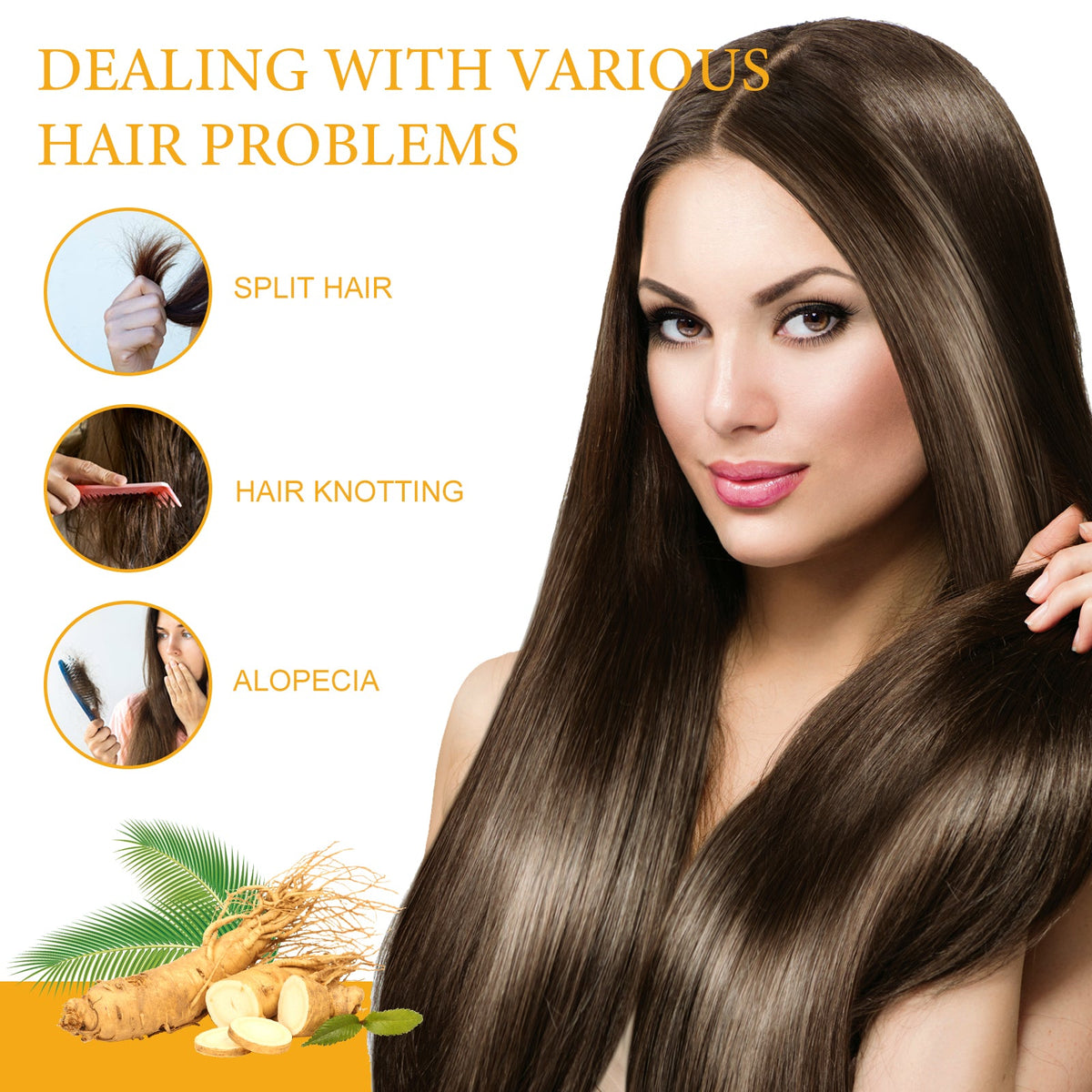 OUHOE Biotin Haarwuchsserum zur Stärkung der Haarwurzeln und Reparatur von geschädigtem Haar - Si.Kreativkauf