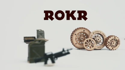 3D Holzpuzzle Modellspielzeug MC701 für kreatives Lernen und motorische Fähigkeiten